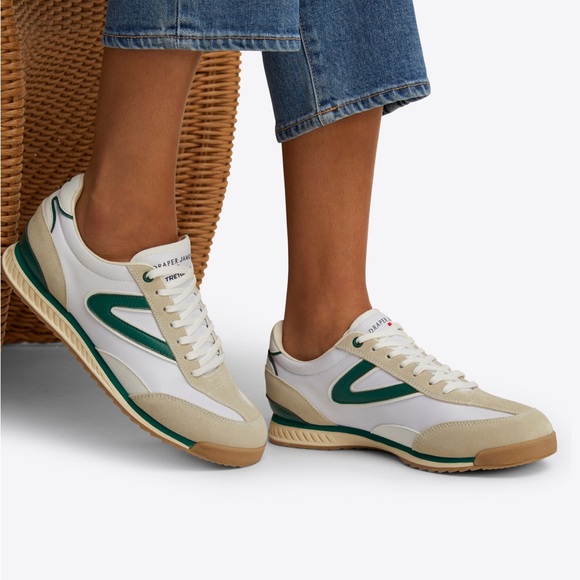 DRAPER JAMES X Tretorn‎ Rawlins Elite Women’s Sneakers Size 9M - Picture 1 of 7